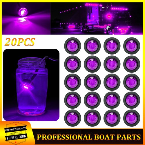 20x purple bullet round - purple,